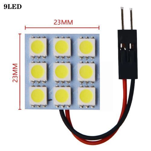 Car Panel Reading Dome Interior Bulb Roof Lights 9 LED