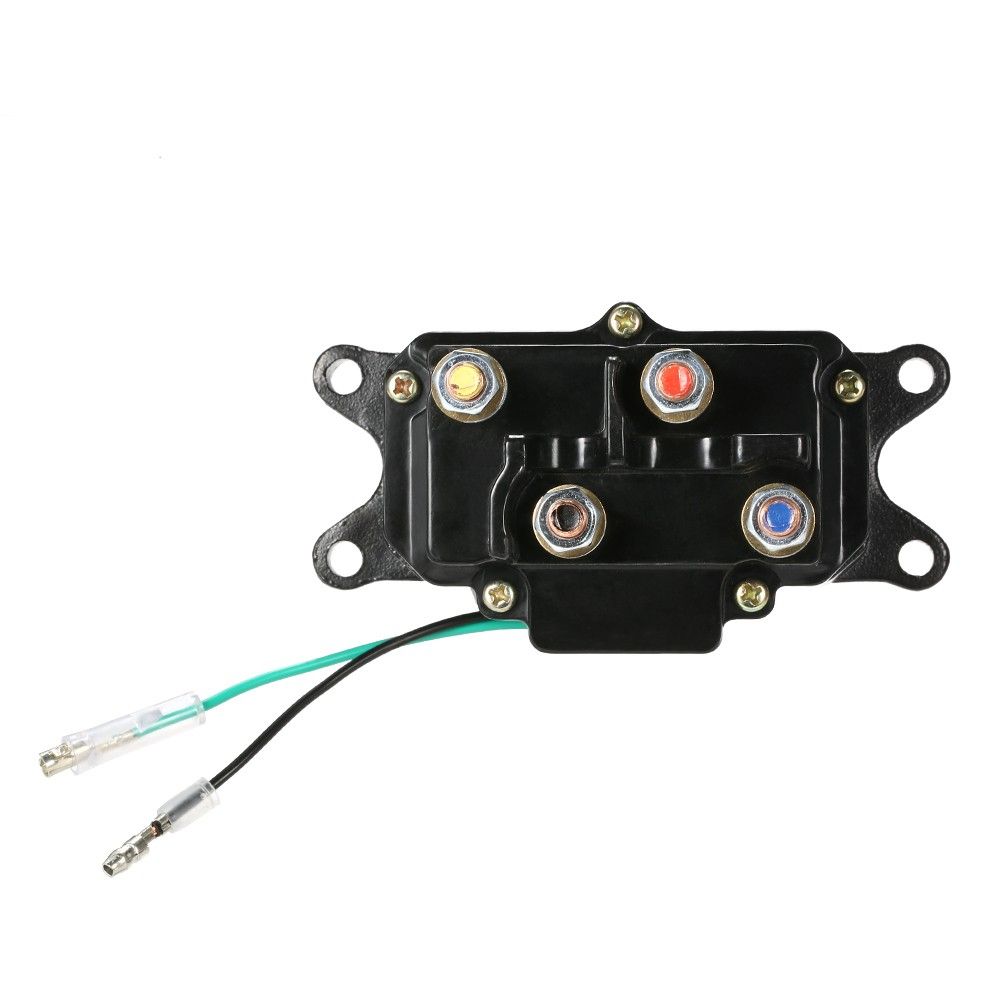 12V Solenoid Relay Contactor Winch Rocker Switch Thumb For