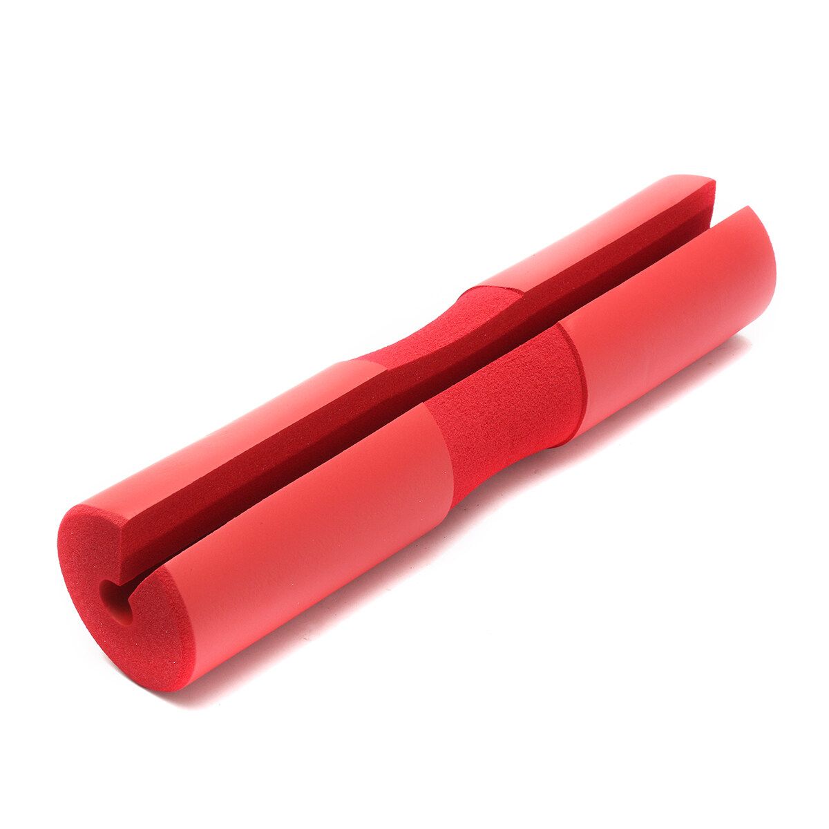 Foam Padded Barbell Bar Cover Pad Weight Lifting Shoulder Blue NEW Red (red)