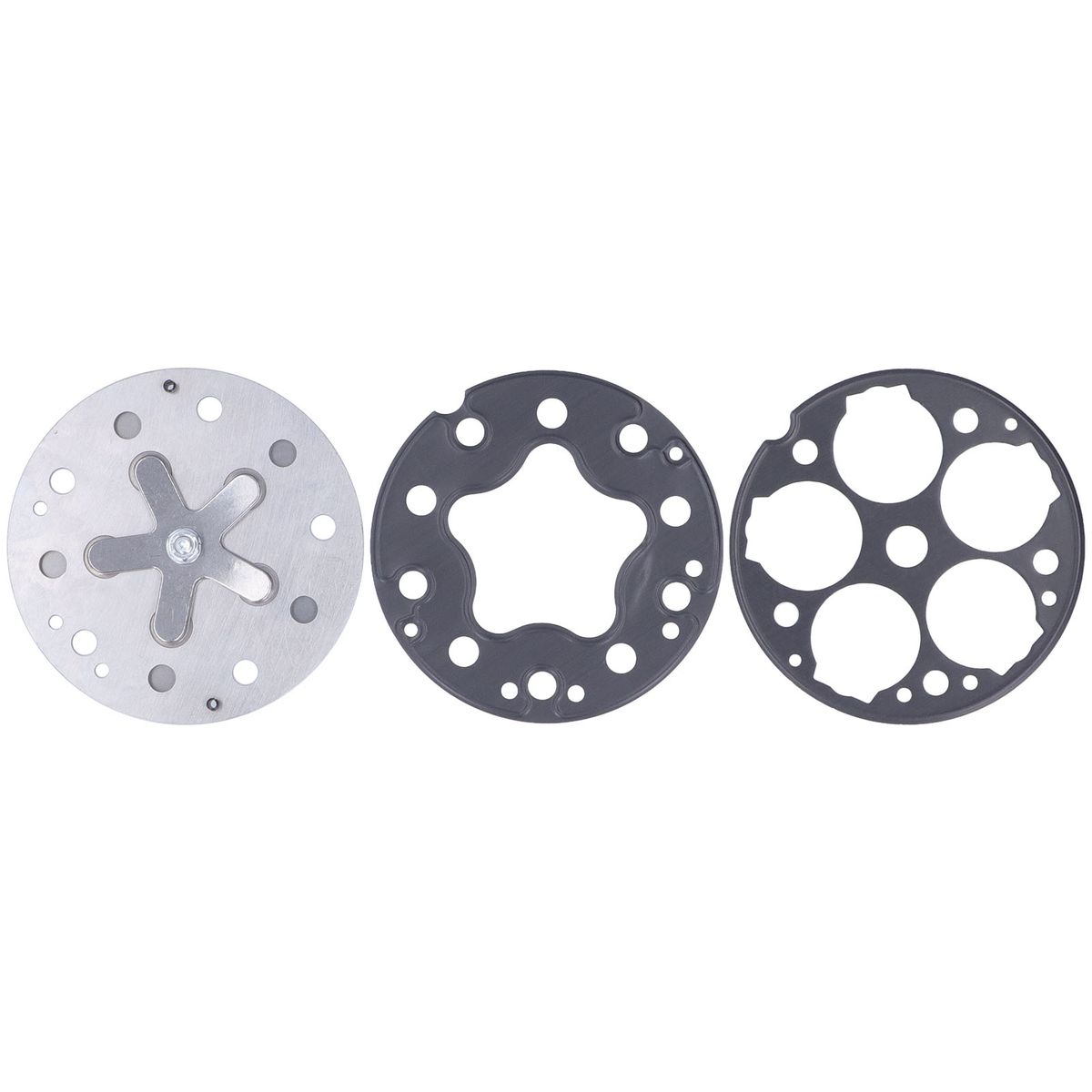 3PCS/Set Car Compressor Vae Plate Embly Metal Replacement
