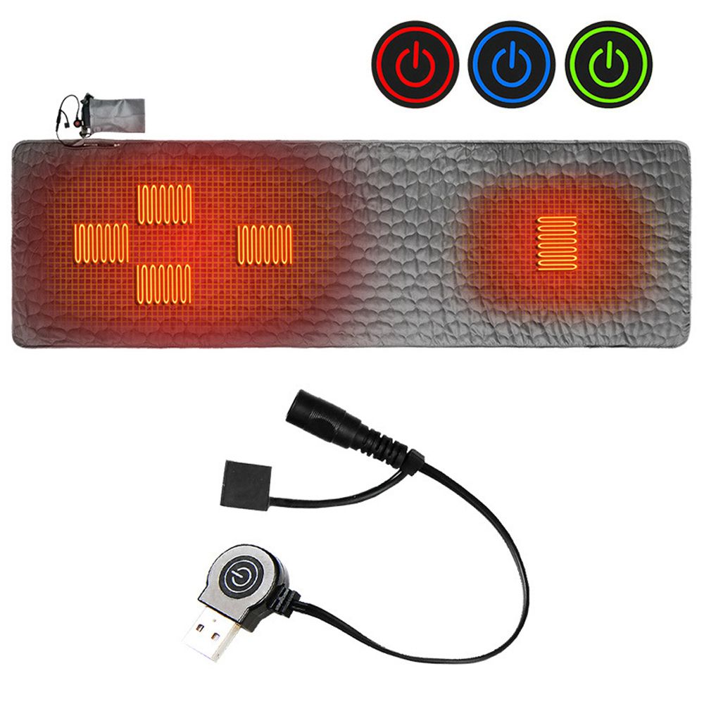Heated Sleeping Bag Pad Mattress Usb Warm Heating Mat With