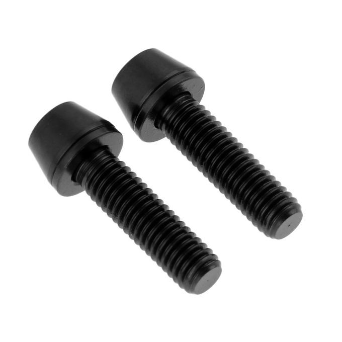 9x 2-Pack Titanium M5 Screws For Cycling,  Stem, Tapered Head  With