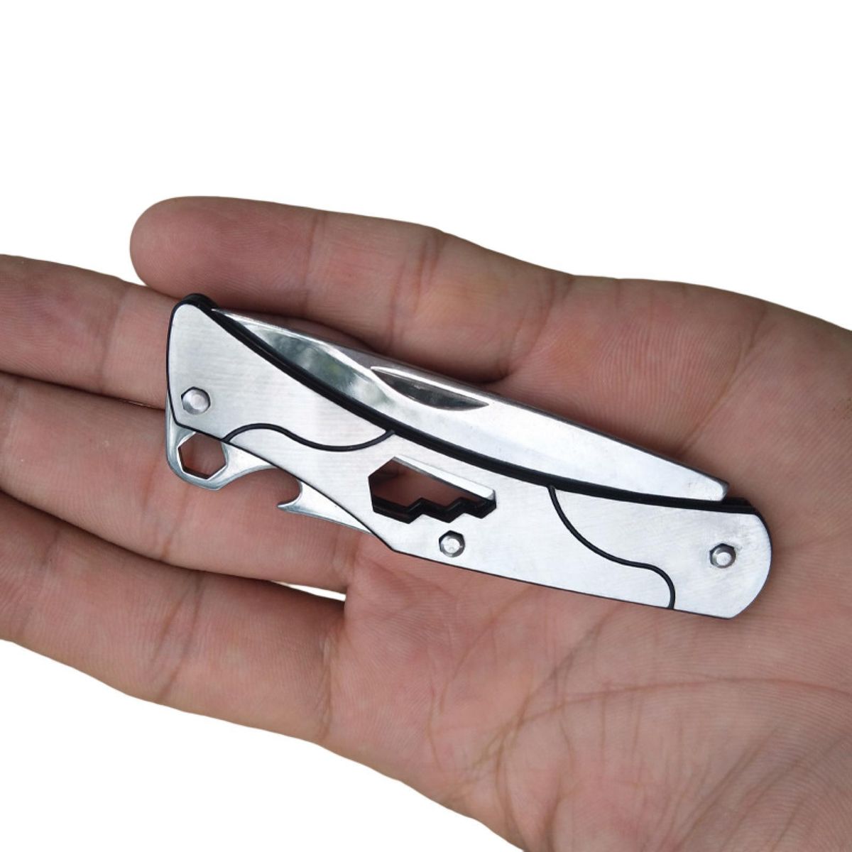 Foldable Comfortable Grip Camping Stainless Steel