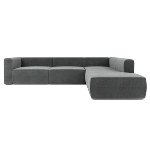 L-Shape Sectional Sofa - 200cm x 140cm - Grey