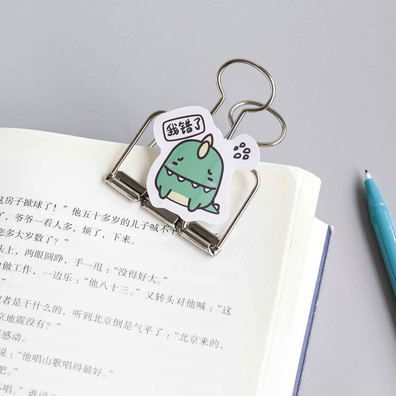 40 Pcs Creative Little Dragon Green Paper Sticker