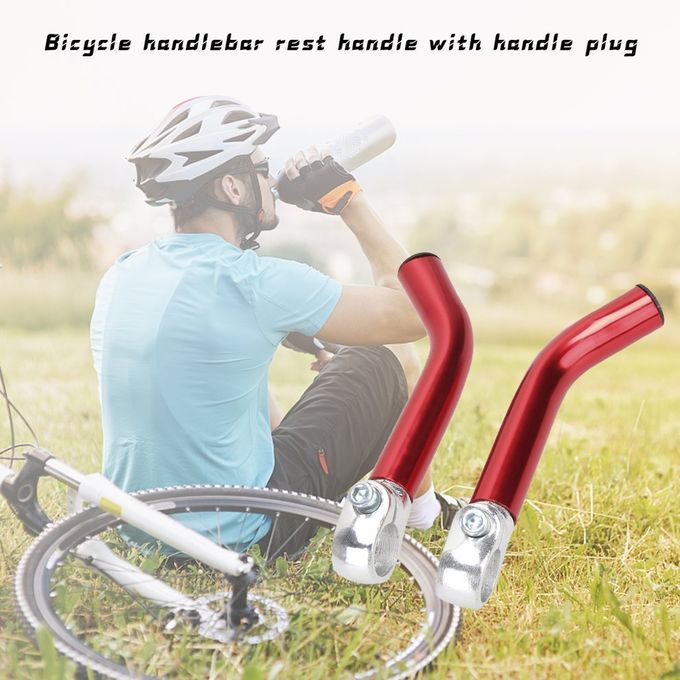 New Bi Y Le Su Ort Handlebar For 22.2 M Bi Y Le Sheep Horn Bar Handlebar Ends-red