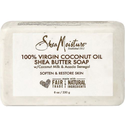 100% Virgin Coconut Oil Shea Butter Soap- 8 Oz/230g