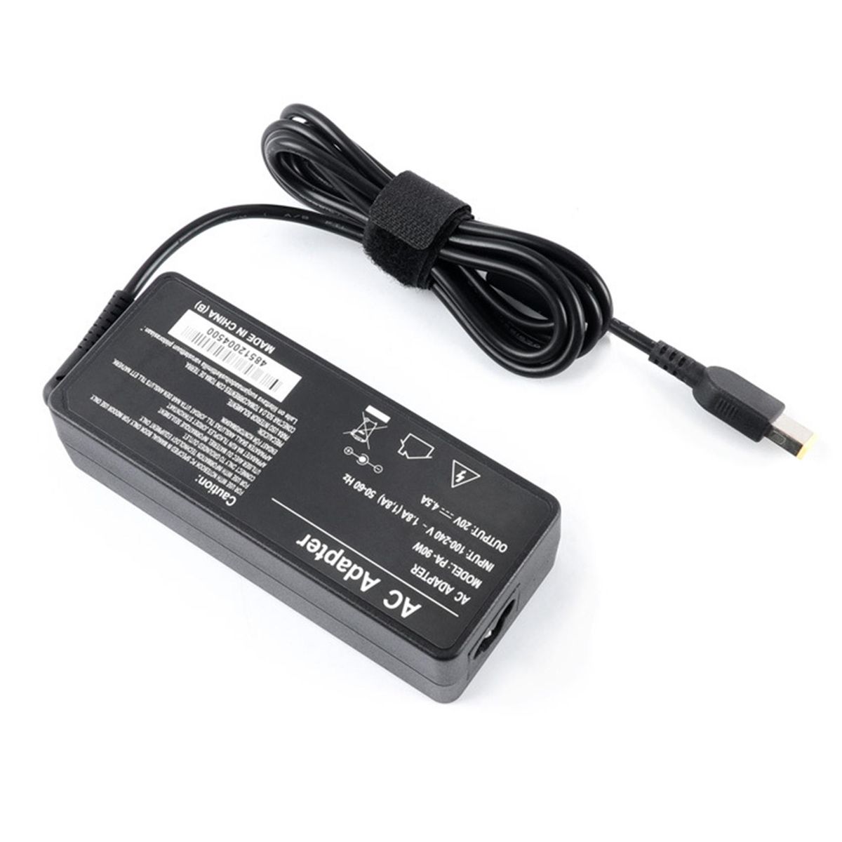 90W Computer Charger 20V 4.5A Square Mouth Laptop Power