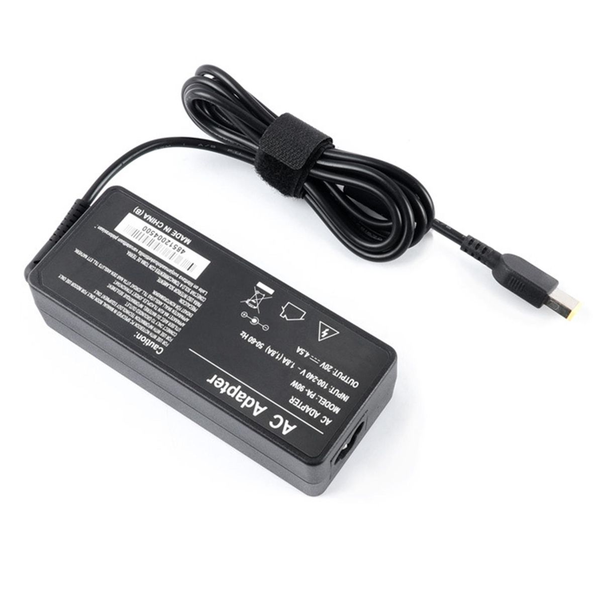 90W Computer Charger 20V 4.5A Square Mouth Laptop Power