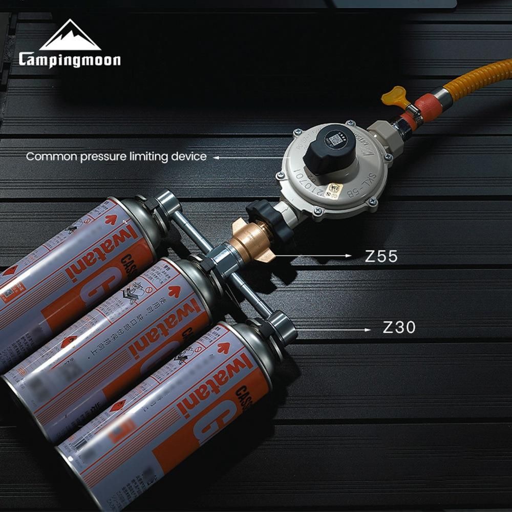 Campingmoon Japanese-Style Gas Adapter Alpine Gas Interface