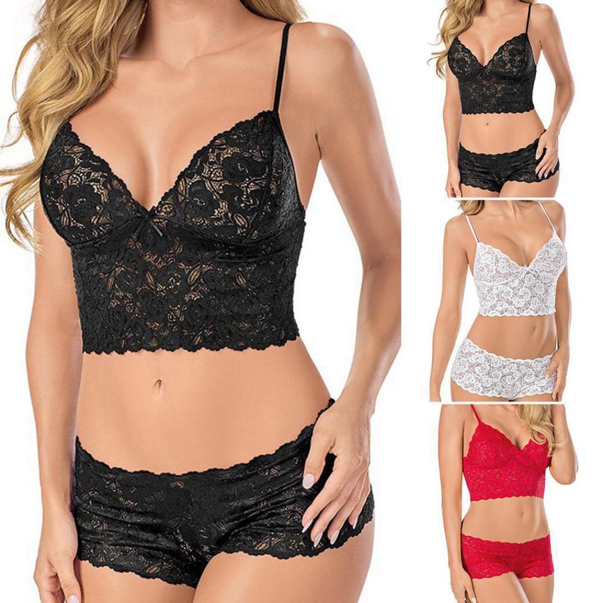 Women Sexy Lingerie Set Lace