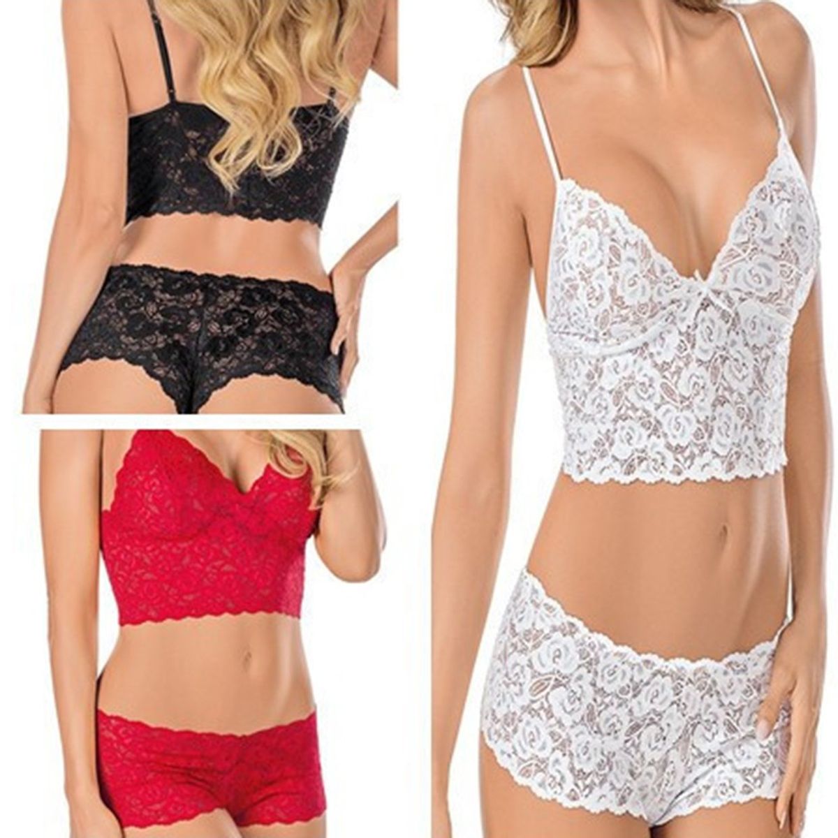 Women Sexy Lingerie Set Lace