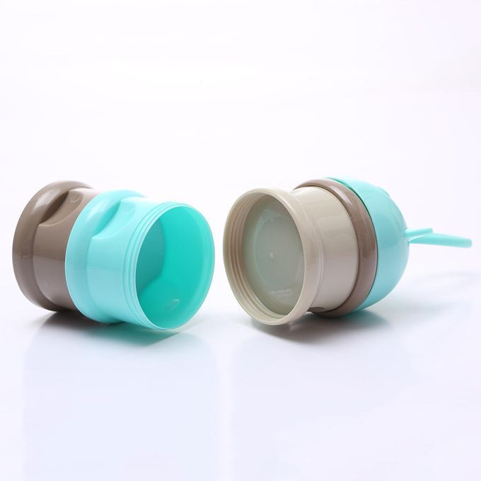 3 Compartments Milk  Container Milk    BPA-free Blue