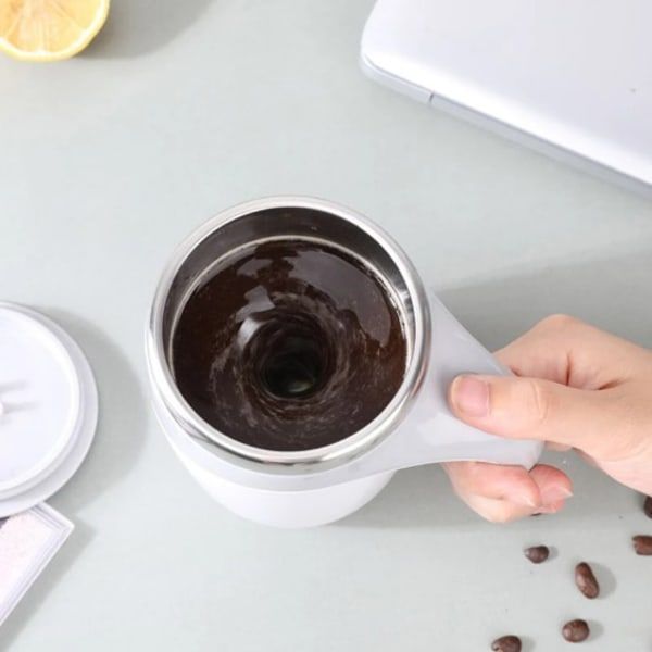 Magnetized Self-Stirring Coffee/Tea Mug - 380ml