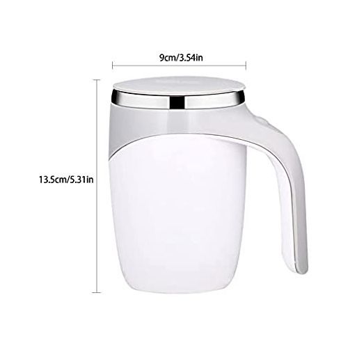 Magnetized Self-Stirring Coffee/Tea Mug - 380ml