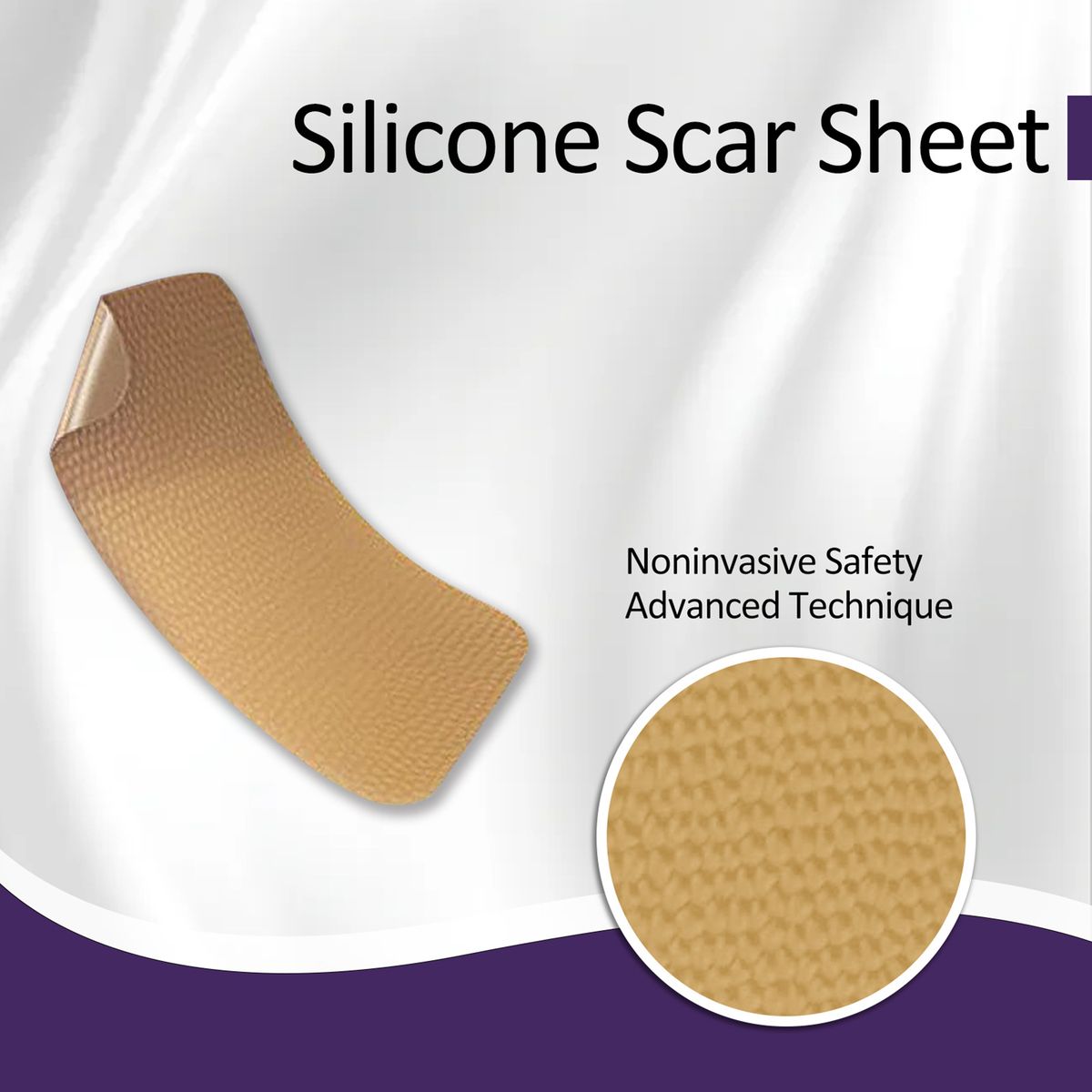 8Pcs Silicone Scar Sheets Safety Mild Odorless