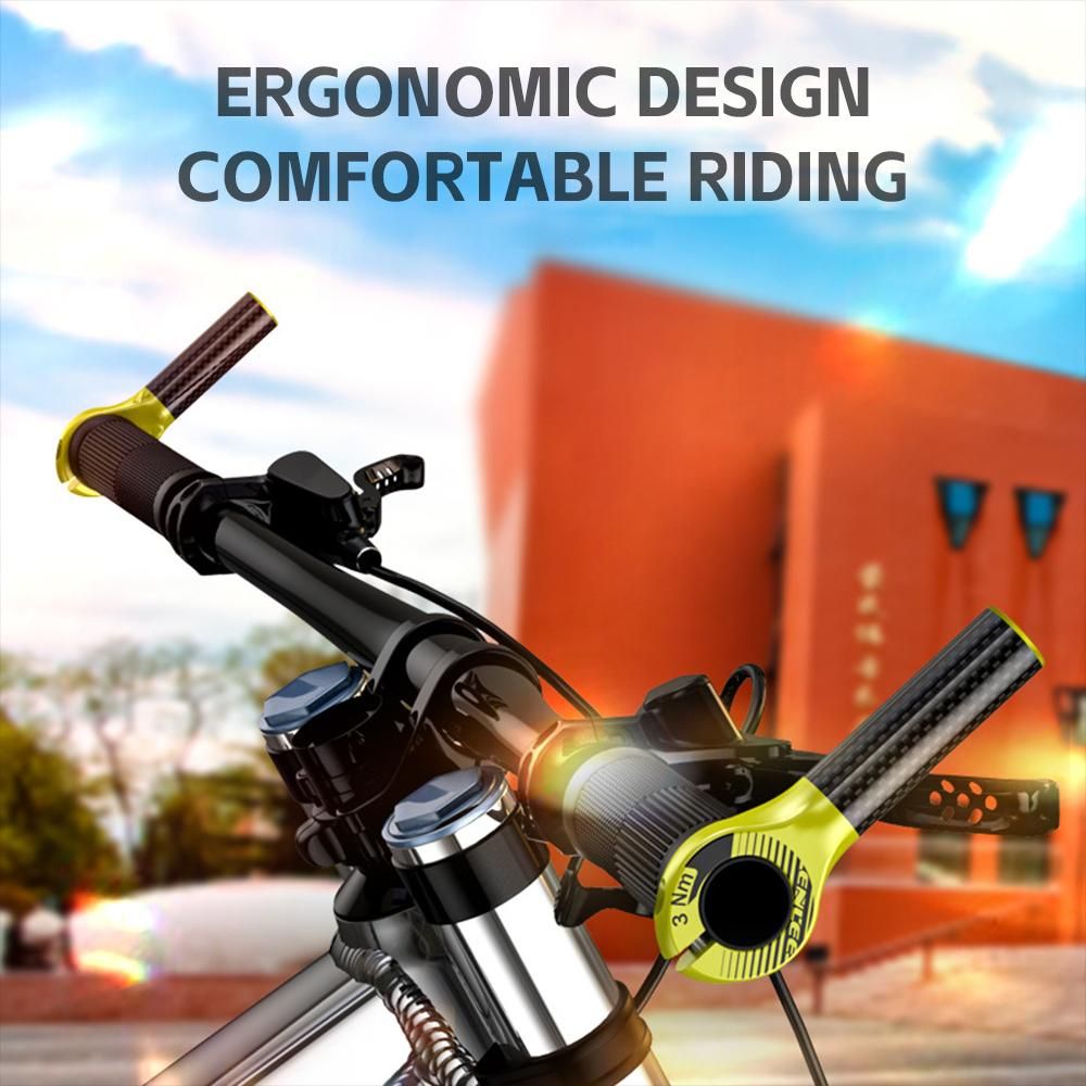 Carbon Fiber Bicycle Handlebar Ends Mountain Bike Handlebar Grip Bike Vice Handlebar