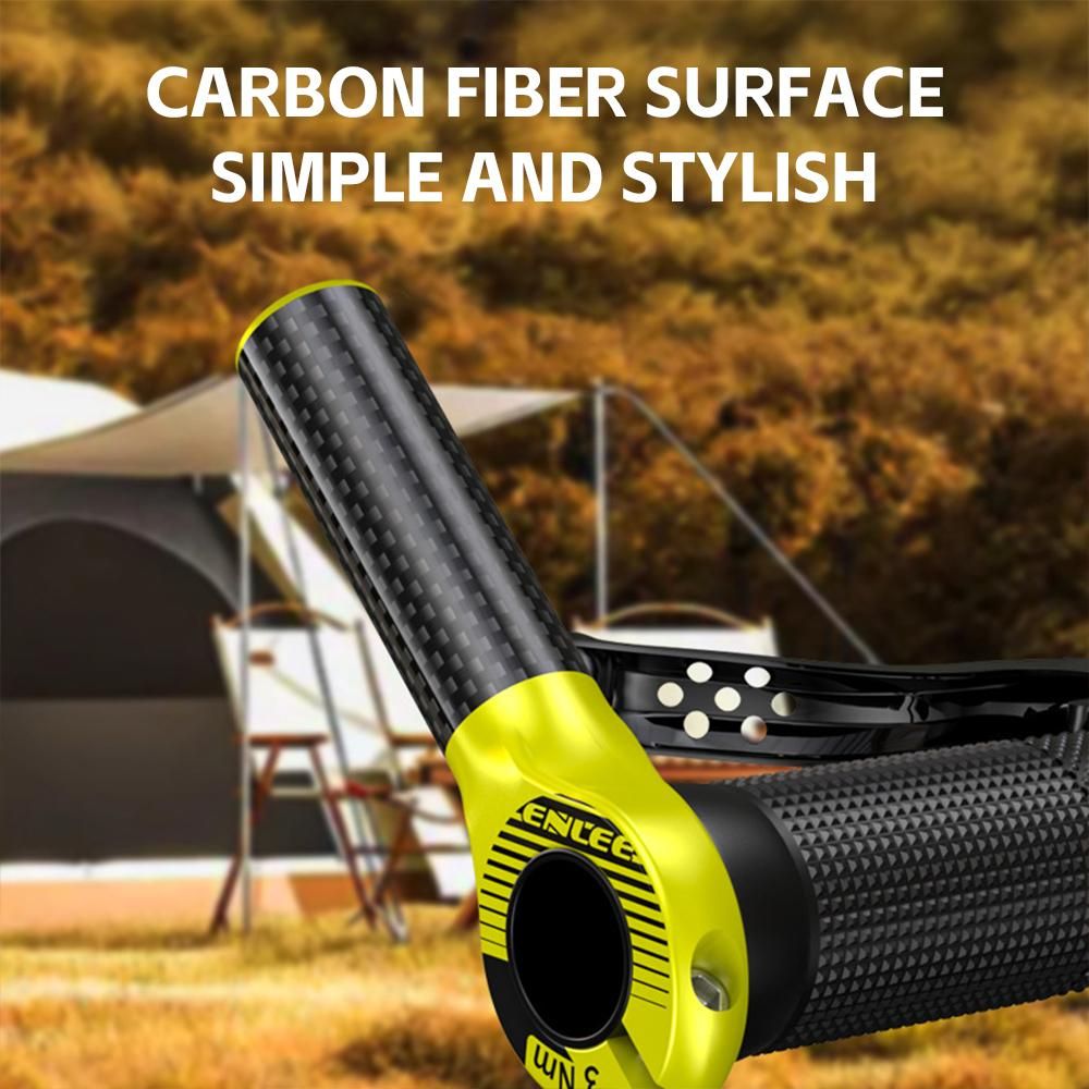 Carbon Fiber Bicycle Handlebar Ends Mountain Bike Handlebar Grip Bike Vice Handlebar