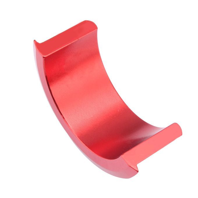 4Pcs Bicycle Handlebar Shim Metal Conversion Adapter 25.4mm - 31 Red