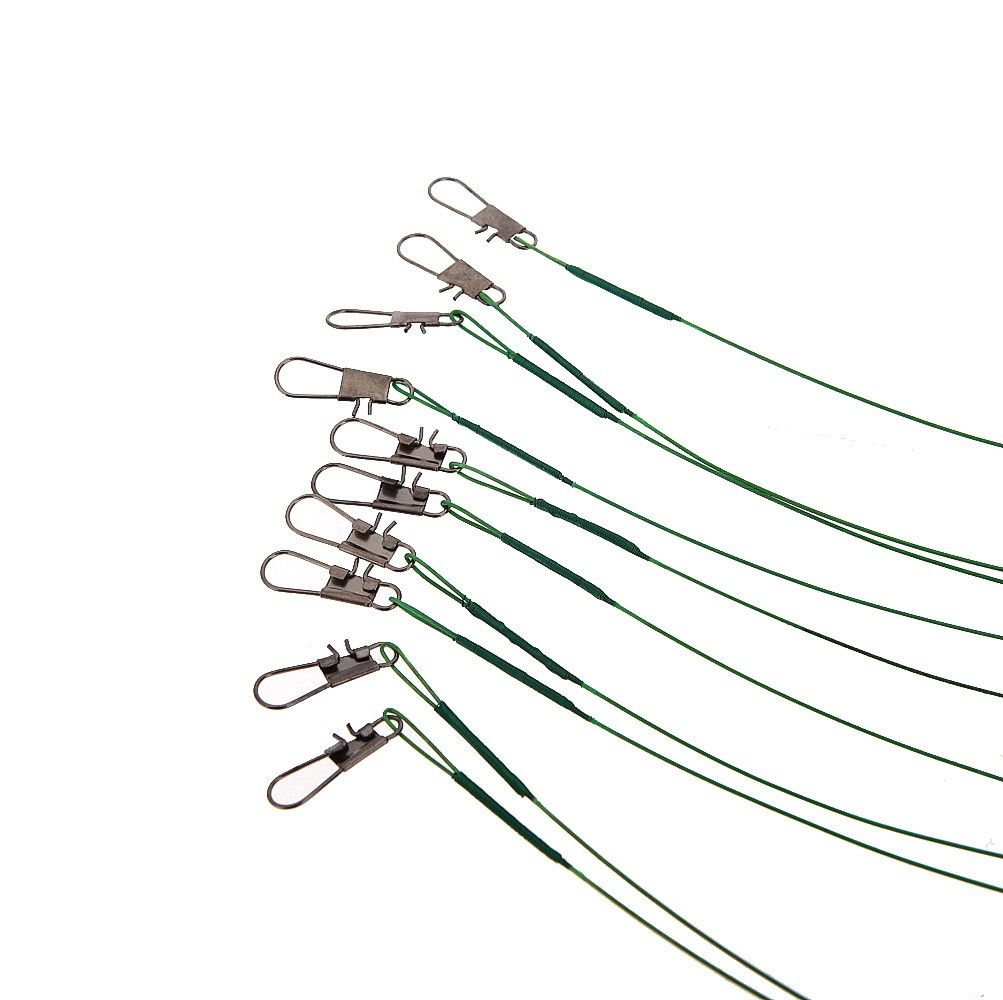 10Pcs Fishing Wire Leaders Fishing Accessory