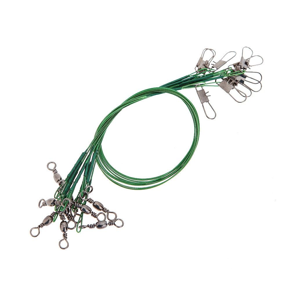 10Pcs Fishing Wire Leaders Fishing Accessory