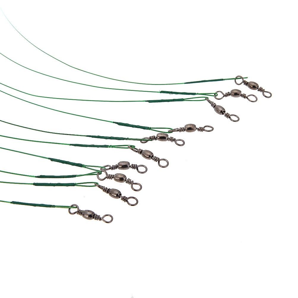 10Pcs Fishing Wire Leaders Fishing Accessory