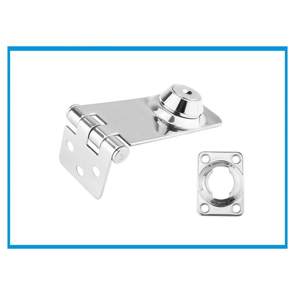 Marine Boat Stainless Steel Locking Hasp Safety Lock Hatch Cabinet Door Cabin Deck Locker Hatch Latch Yacht Accessories