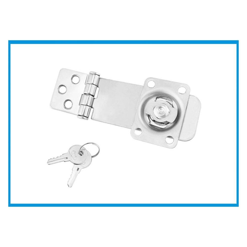 Marine Boat Stainless Steel Locking Hasp Safety Lock Hatch Cabinet Door Cabin Deck Locker Hatch Latch Yacht Accessories