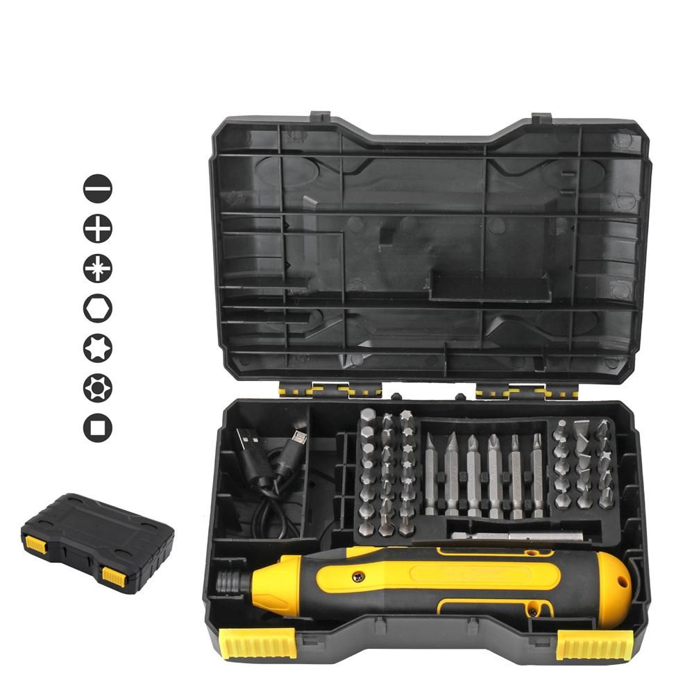 Electric Screwdriver 3.6V Electric Screwdrivers USB Rechargeable Screwdrivers 10mah Lithium Battery Hand Tool