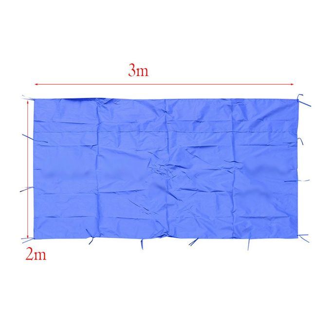 Car Canopy Tent Side Wall Outdoor Use Camping Blue A 190x290cm