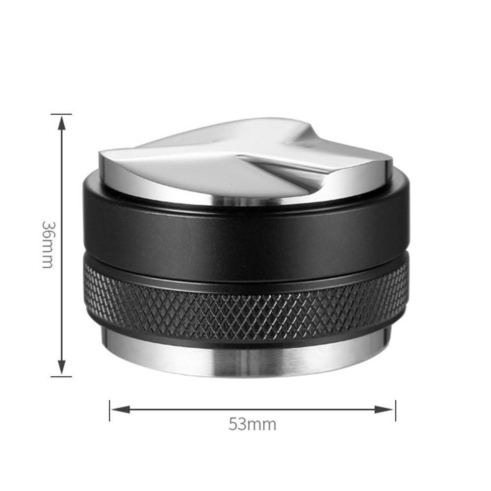Dual Sided Coffee Tamper 3 Angled Slopes and Flat Base