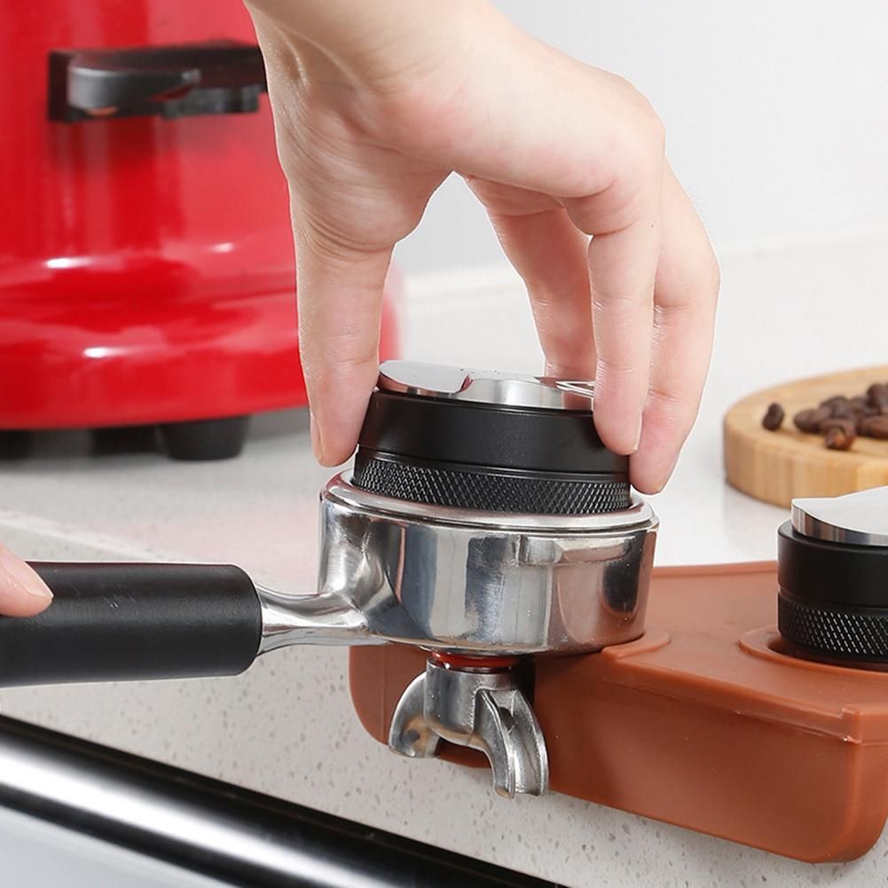 Dual Sided Coffee Tamper 3 Angled Slopes and Flat Base