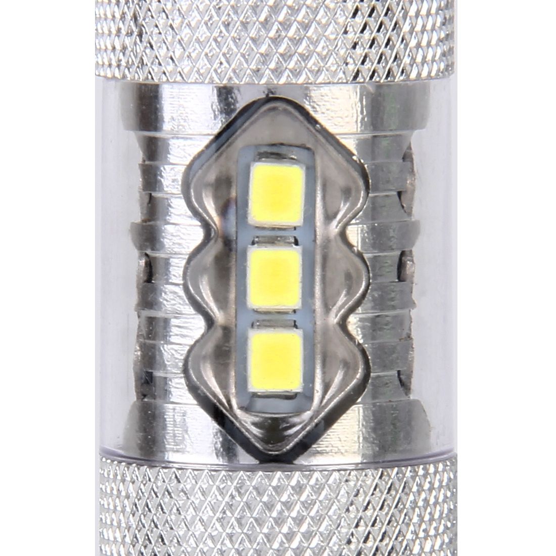 2 PCS H3 DC 12V 5W 250LM Auto Car Fog Lights With 16 SMD-2835 LED Bulbs (White Light)