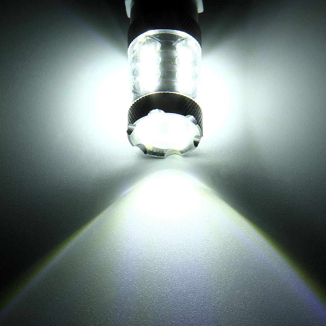 2 PCS H3 DC 12V 5W 250LM Auto Car Fog Lights With 16 SMD-2835 LED Bulbs (White Light)