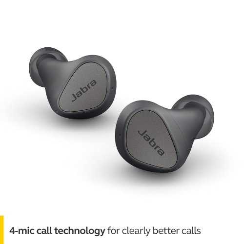 Elite 3 In Ear True Wireless Earbuds – Noise Isolating With 4 Built-in Microphones