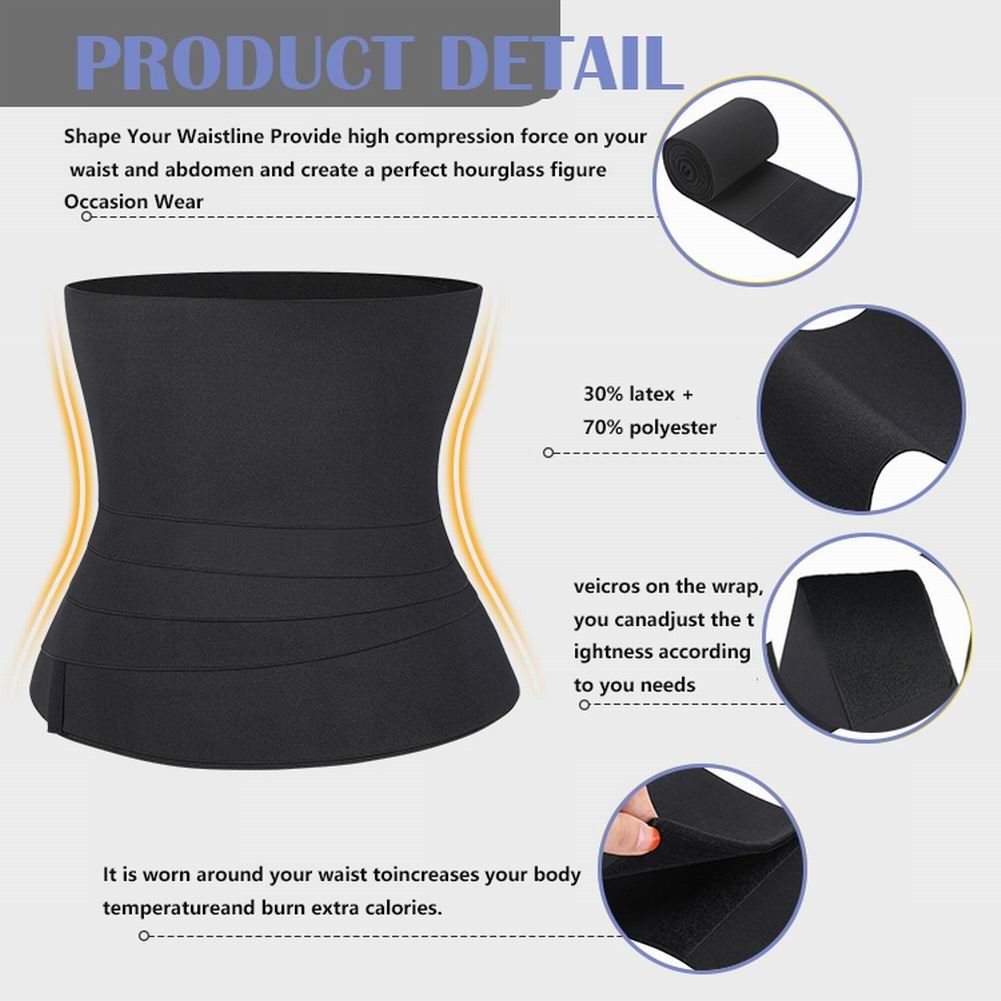 Bandage Wrap Waist Ladies Body-sculpting Tight Elastic Band