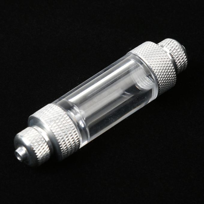 Tank Aquarium CO2 Aluminium Bubble Counter For Regulator And Solenoid