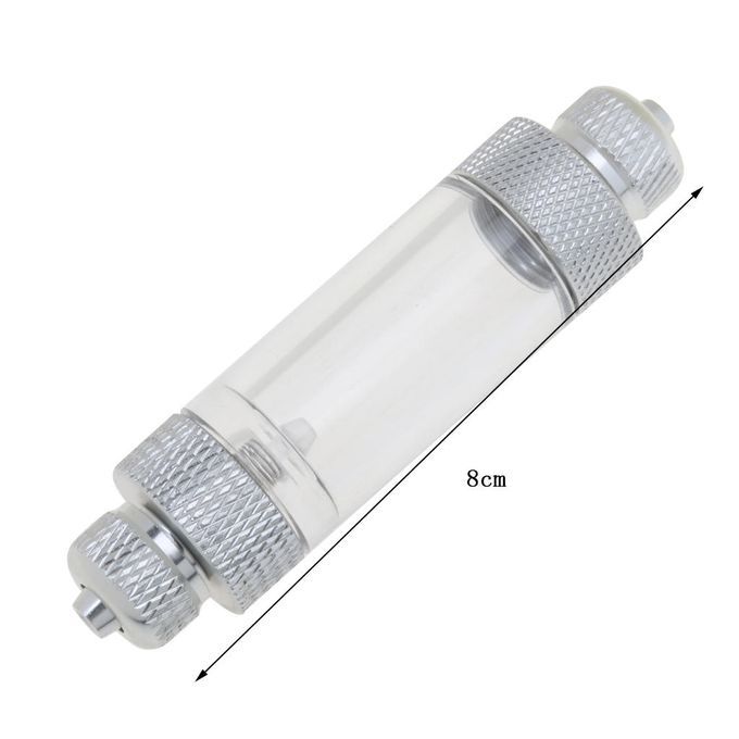 Tank Aquarium CO2 Aluminium Bubble Counter For Regulator And Solenoid