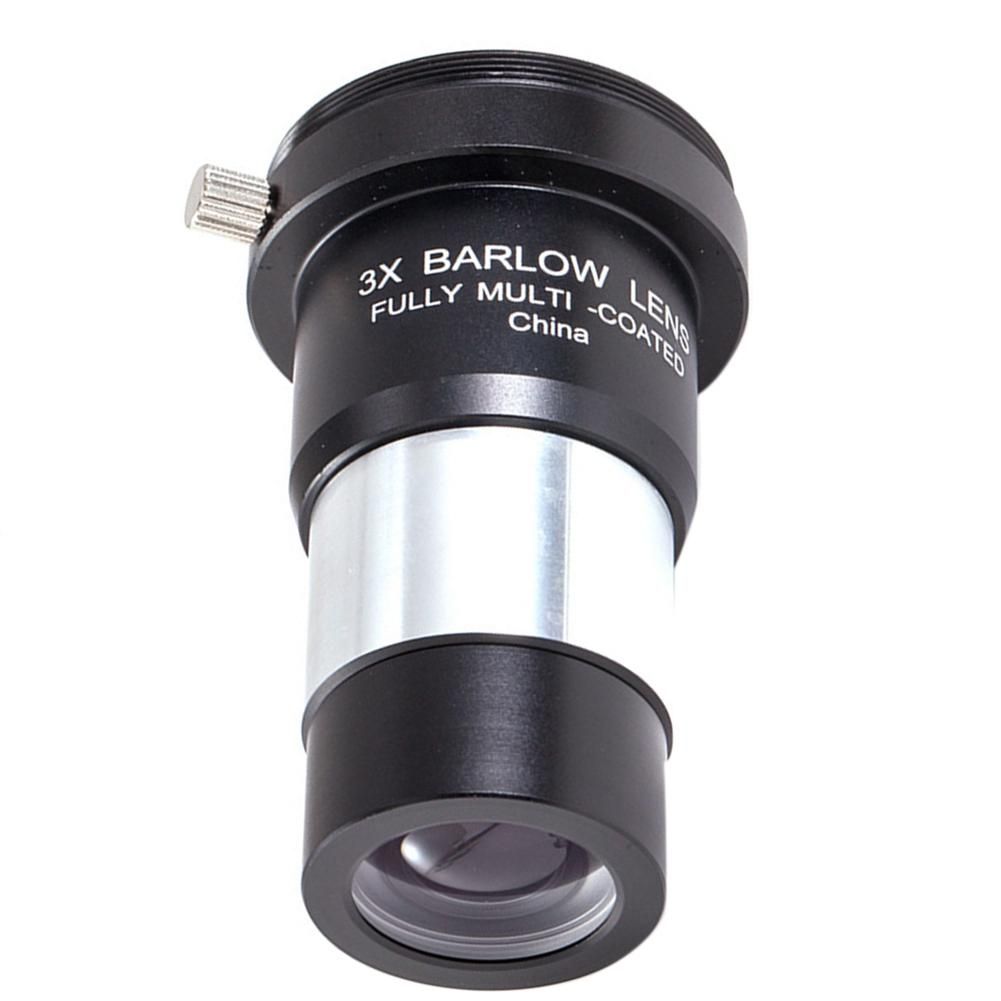 1.25 Inch 3X Barlow Lens Fully Multi-Coated Metal Body with