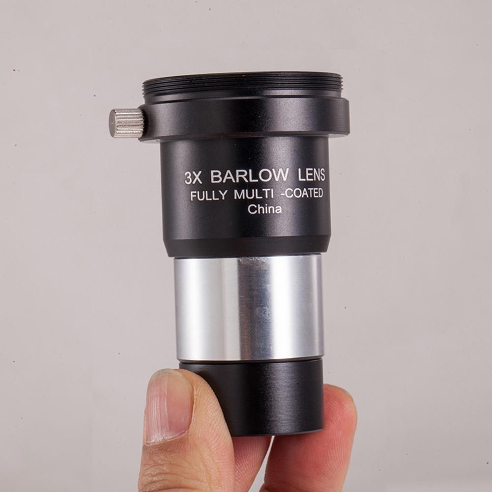 1.25 Inch 3X Barlow Lens Fully Multi-Coated Metal Body with