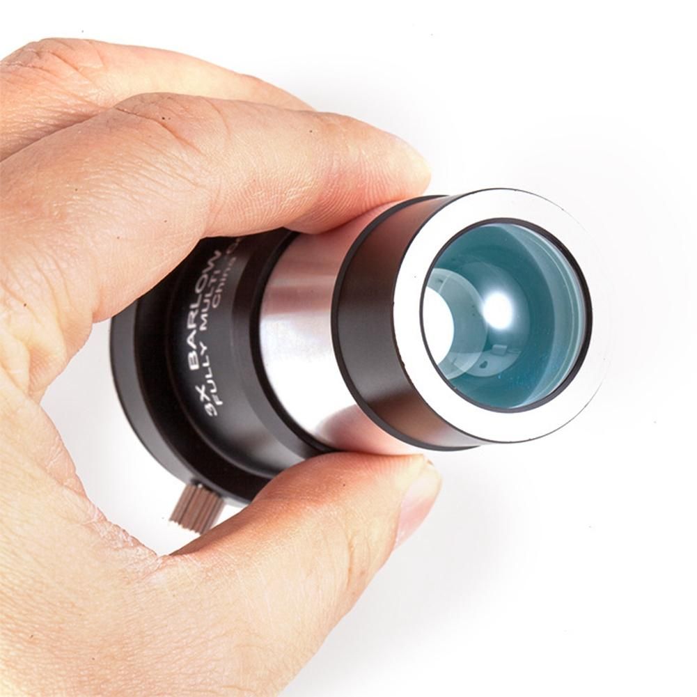 1.25 Inch 3X Barlow Lens Fully Multi-Coated Metal Body with