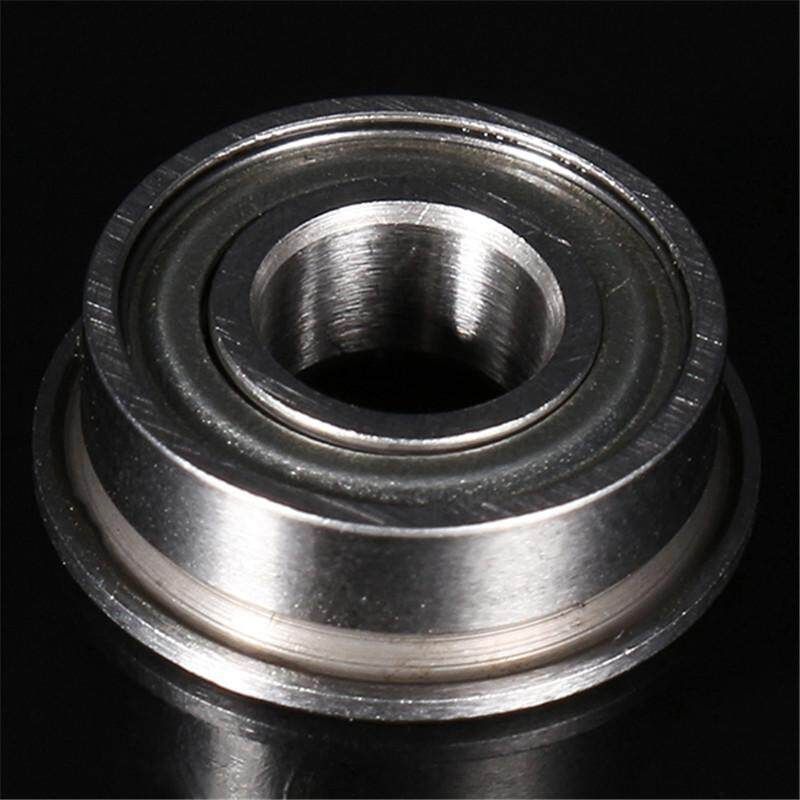 10pcs MF115ZZ 5x11x4mm Flange Bushing Ball Bearings Flange Size 12.5x0.8mm