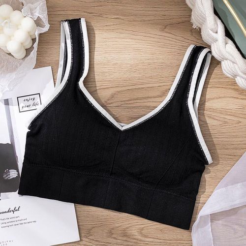 No Underwire Wrapped Chest Sexy Inside Sports Vest Women
