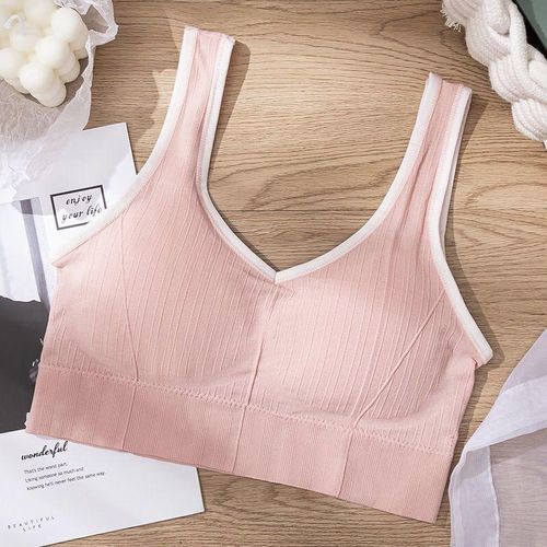 No Underwire Wrapped Chest Sexy Inside Sports Vest Women