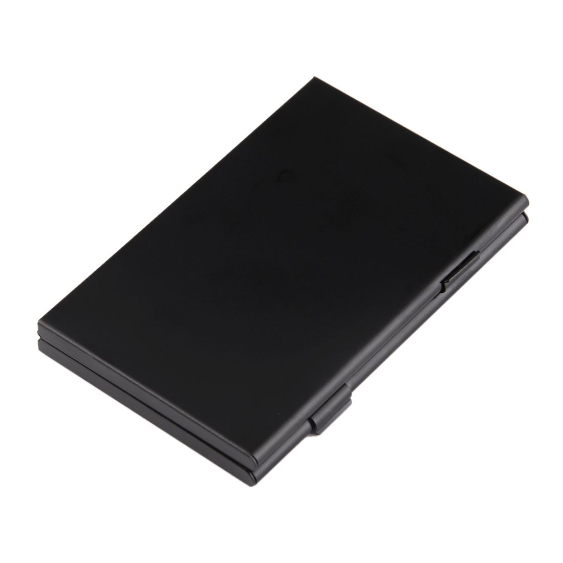 15 In 1 Memory Card Aluminum Alloy Protective Case Box For 3 SD + 12 TF Cards(Black)