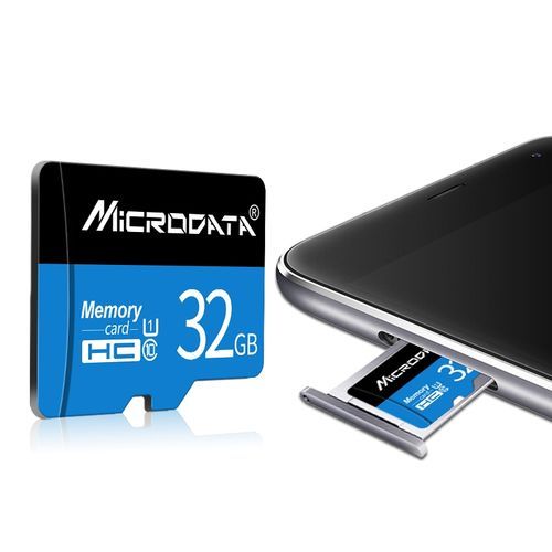MICRODATA 32GB U1 Blue And Black TF(Micro SD) Memory Card
