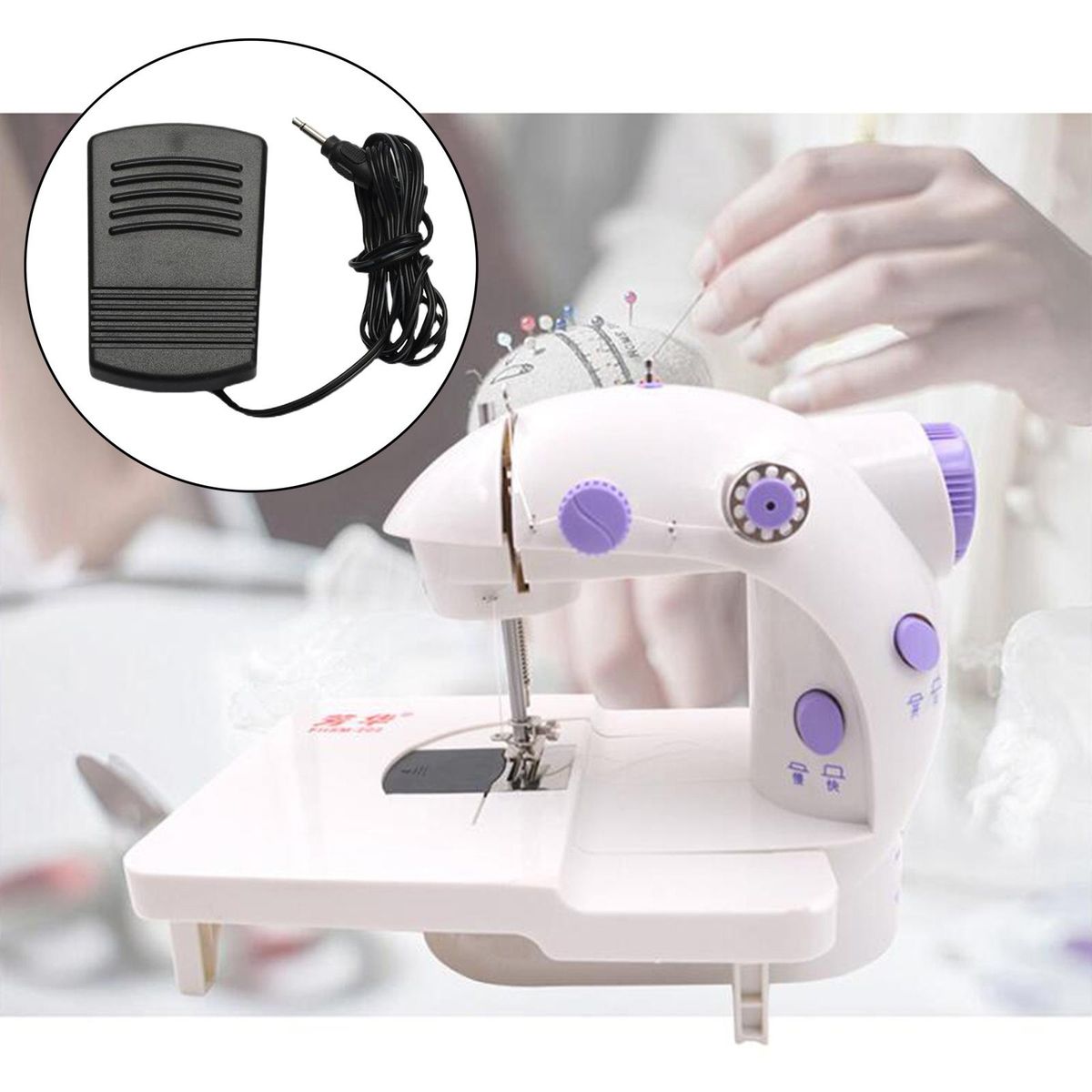 Sewing Machine Electronic Foot Control Pedal With Cord For  505