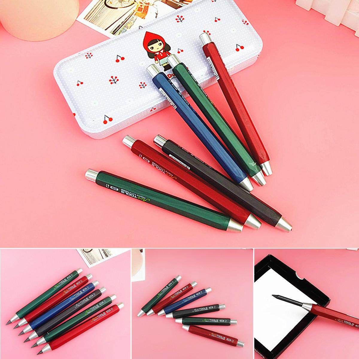 Long 2B 3B,4B,5B,6B,8B 5.6mm Mechanical Sketching Pencil 6PCS Art Drawing Pen