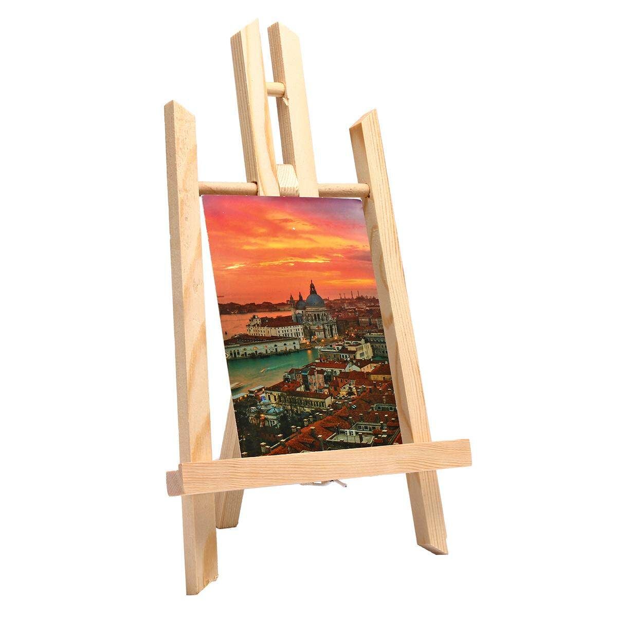 Durable Wood Wooden Easels Display Tripod Art Artist Stand Rack #9*15.5cm 18*30cm