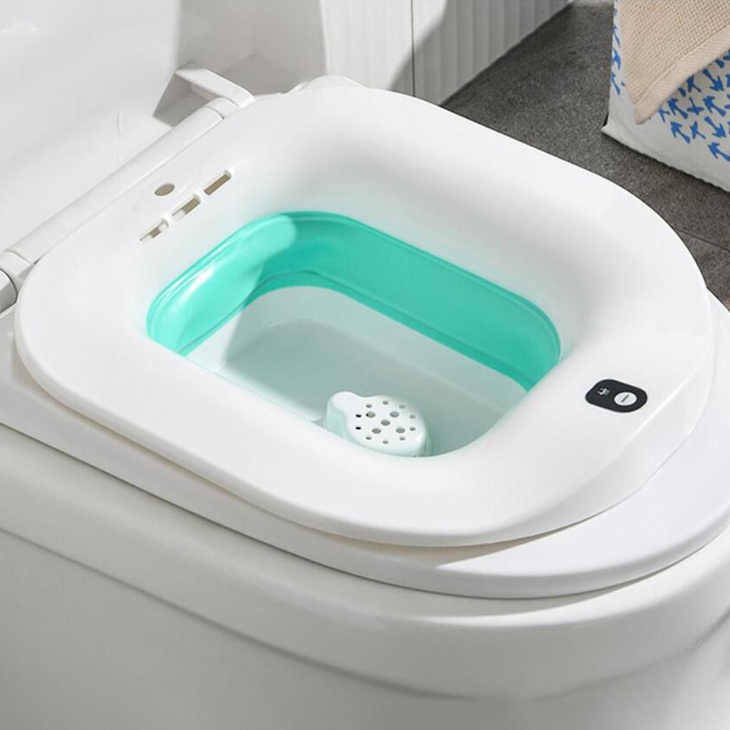 Sitz Bath For Toilet Electric Folding For Pregnant Women Elderly